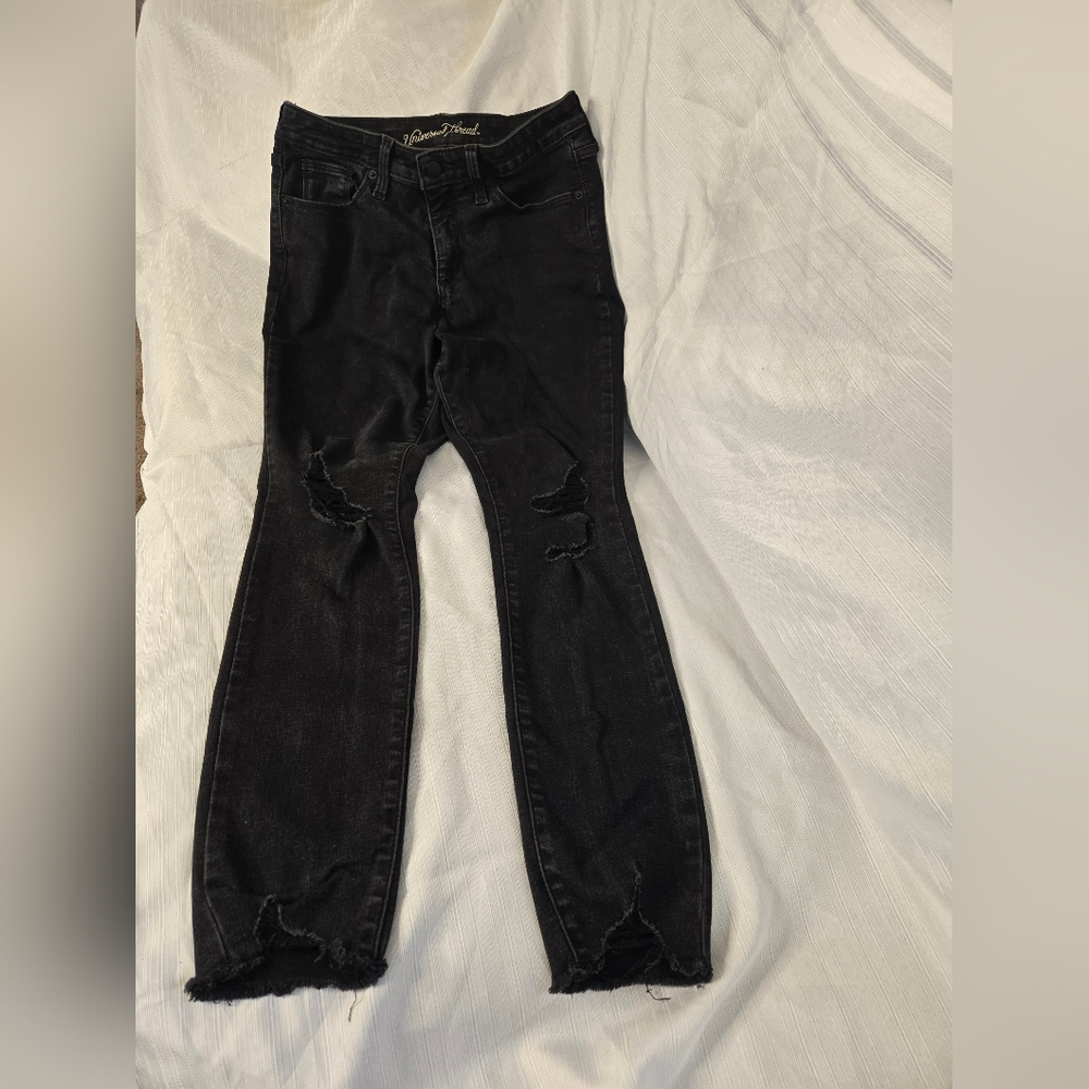 Women's, Black, Universal Thread Mid Rise Skinny Jeans